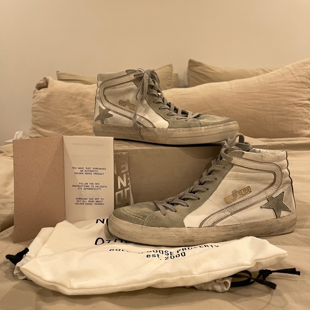 Golden Goose Slide High-Top Sneaker in 44
